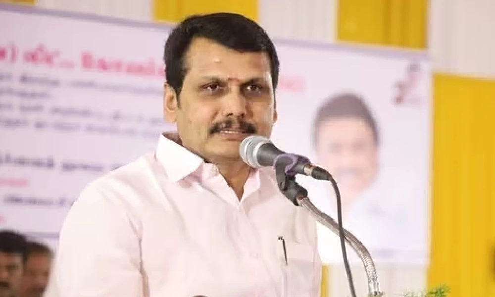 Tamil Nadu arrested Minister Senthil Balaji