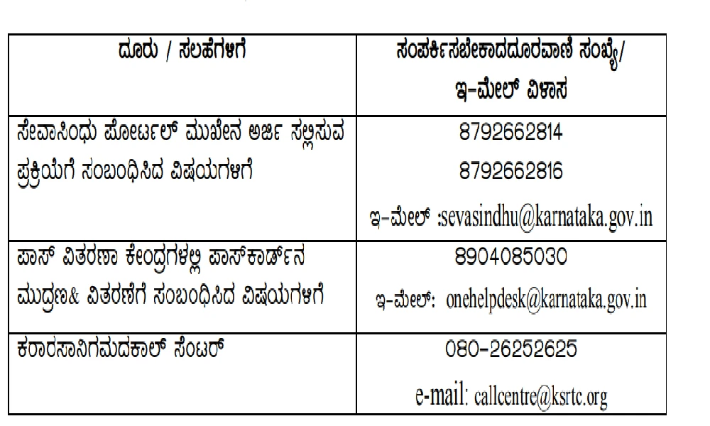student bus pass contact number
