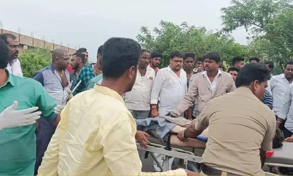 Accident at Indavalu near Mysore