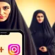 Muslim women and insta AI image