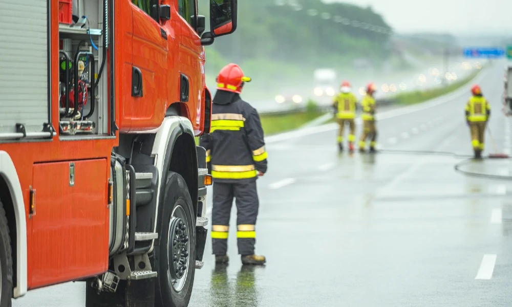 Truck In Highway