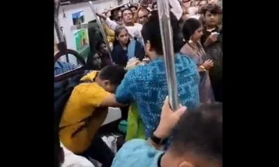 Fight In Delhi Metro; Video Goes Viral