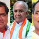 New MLC Jagadish Shettar NS Boseraju and Tippanna Kamakanoor