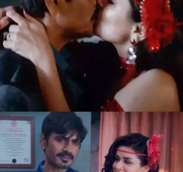 Nawazuddin Siddiqui lip lock with 27 yearold younger Avneet Kaur Sparks Controversy