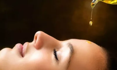 face oil massage
