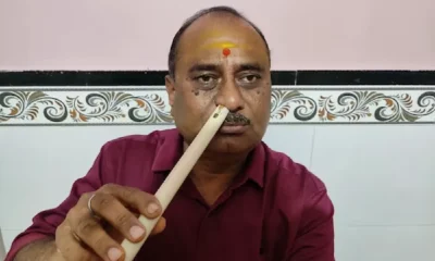 flute with nose