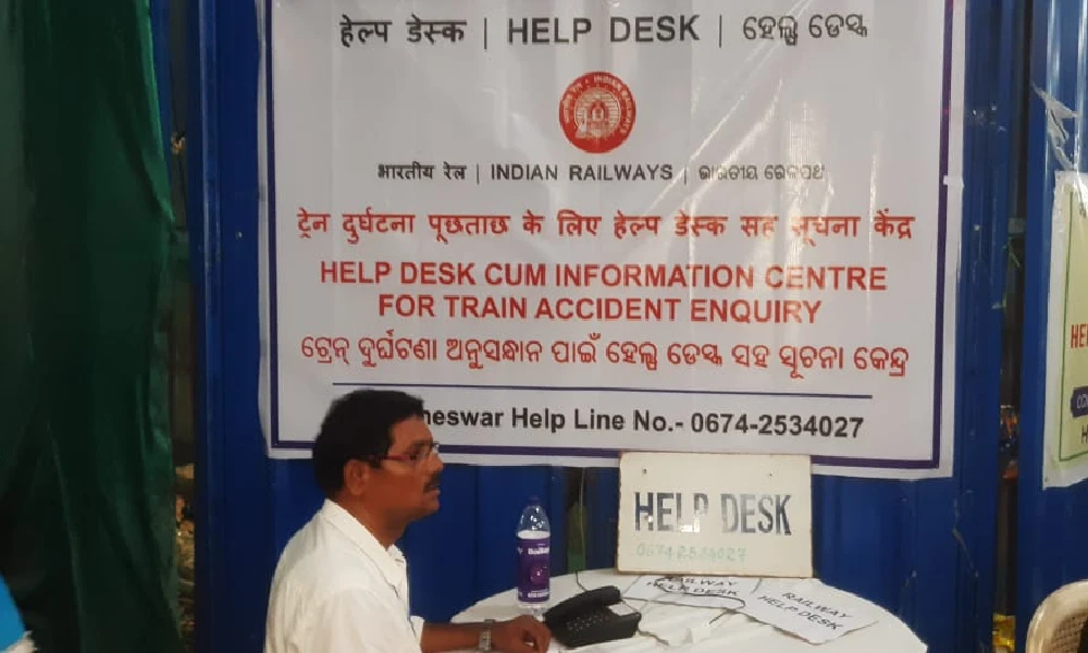 Indian Railways help desk