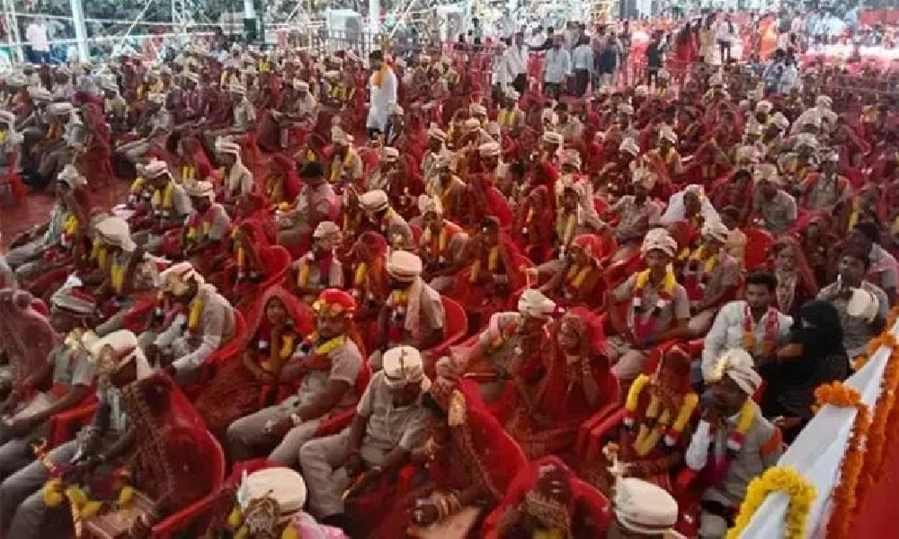 mass wedding in Rajasthan