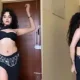 Woman's belly dance to Mayya Mayya