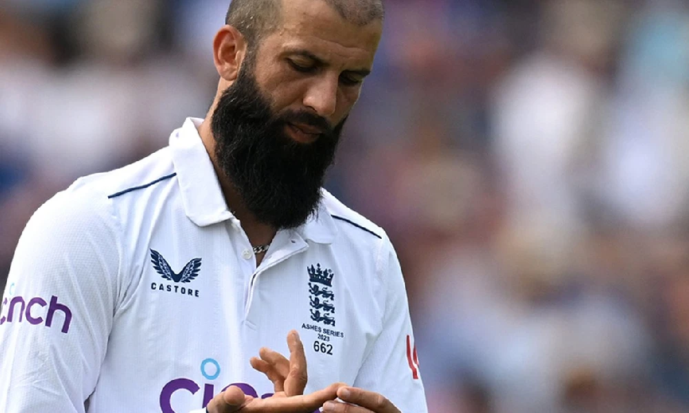 Moeen ali at Ashesh test Series 