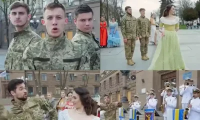 naatu naatu dance by Ukraine soldiers
