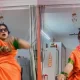 saree lady dance viral