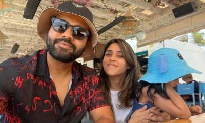 rohit sharma with family