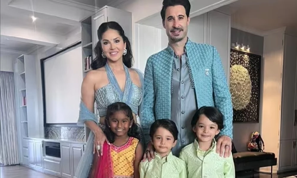 Sunny Leone attends indian wedding
