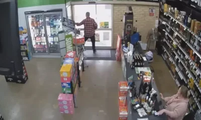 thief tries to steal liquor