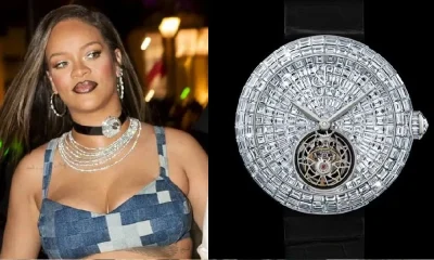 Rihanna Diamond Watch