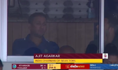 Ajit Agarkar has reached West Indies