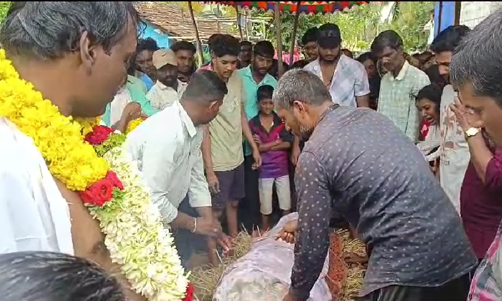 Arasinagundi Falls Sharath Kumar Incident Funeral by family
