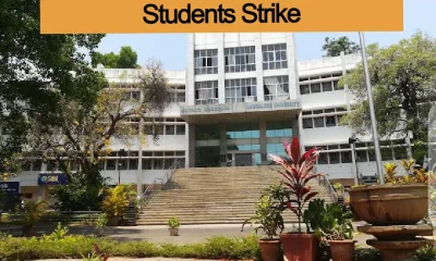 Bangalore University Students Strike