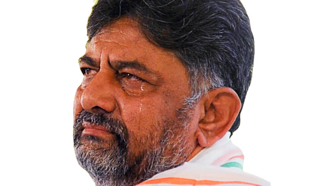 DK Shivakumar shed tears in assembly session