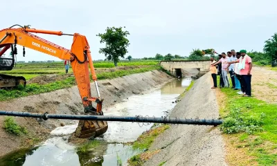 Farmers have come forward to desilt the canal at their own expense in Gangavati