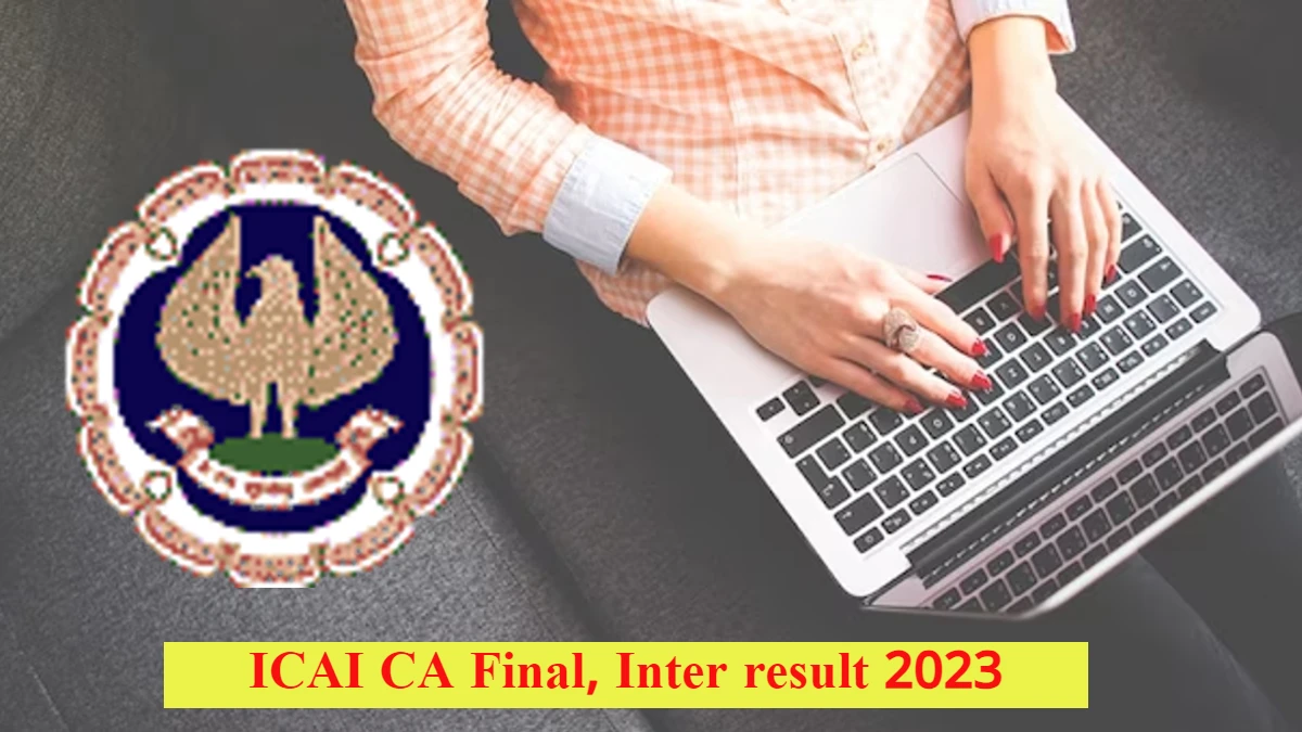 ICAI CA Results 2023