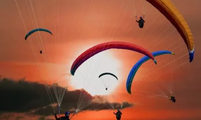 Image Of Paragliding Sites In India