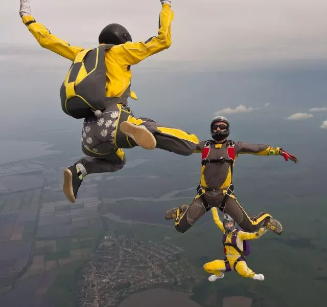 Image Of Skydiving India