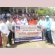 Jain community protest in Hagaribommanahalli for jain muni murder
