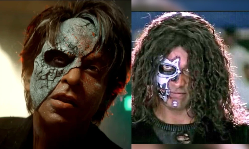 Shah Rukh Khan Masked Look copy Of Vikram's Anniyan