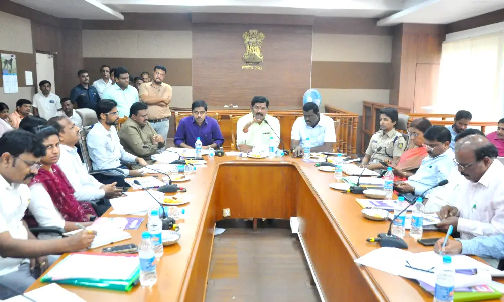 Koppal district in-charge minister Shivraj Thangadagi Latest meeting