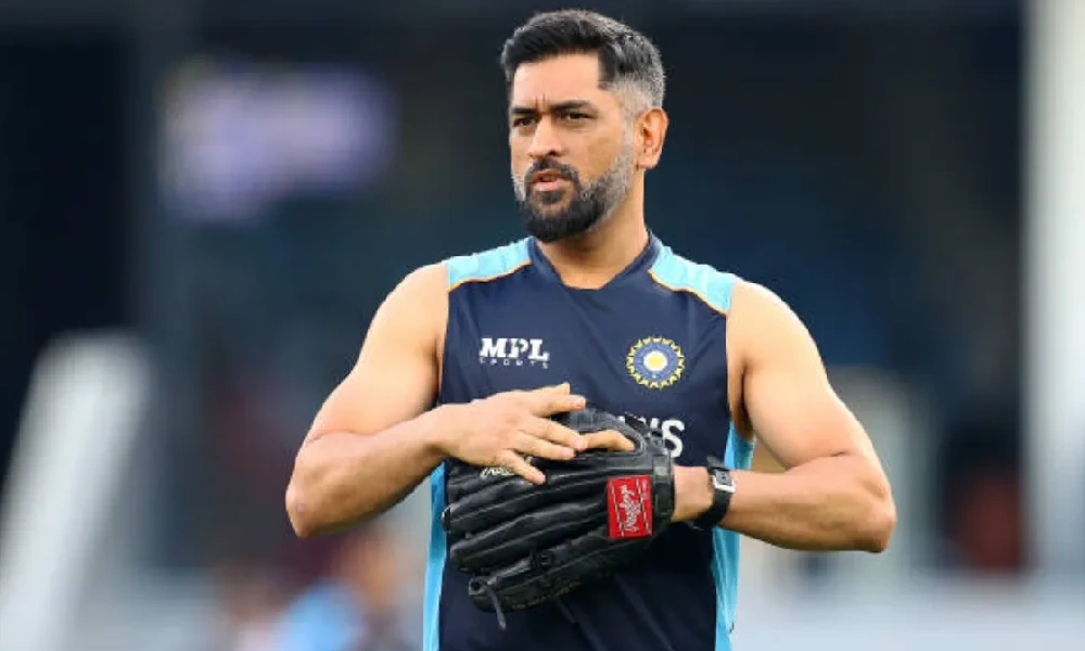 MS Dhoni worked as a Team India mentor at the 2021