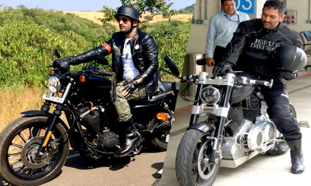 MS Dhoni exclusive bike collection