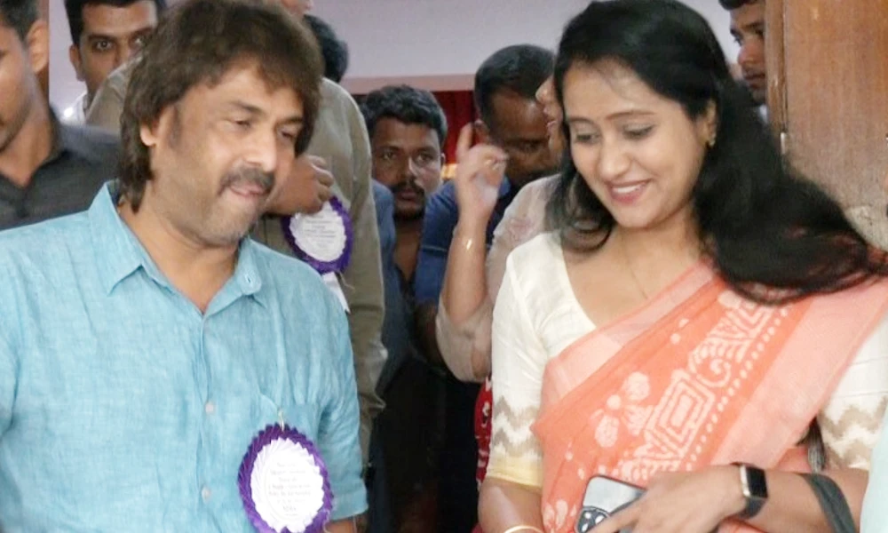 Madhu banagaappa and Bhavya Narasihma murthy in NEP 2020 Meeting