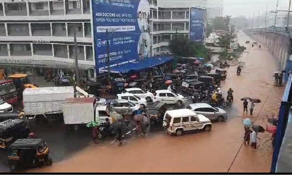 Rainfall in Mangalore