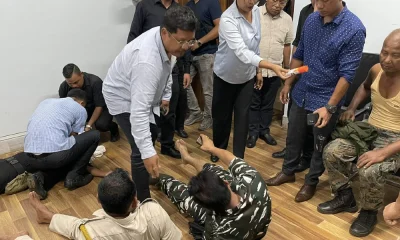 Meghalaya CM offered help injured person