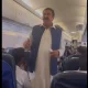 Pakistan Man Begs On Plane