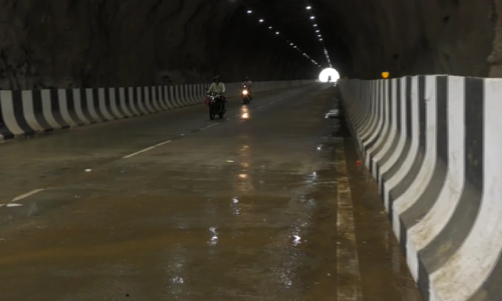 national Highway 66 Tunnel water Leakage