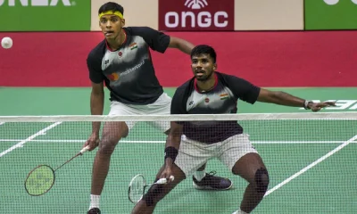 File image of Indian badminton players Chirag Shetty and Satwiksairaj Rankireddy