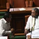 Siddaramaiah and cheluvarayaswamy in assembly