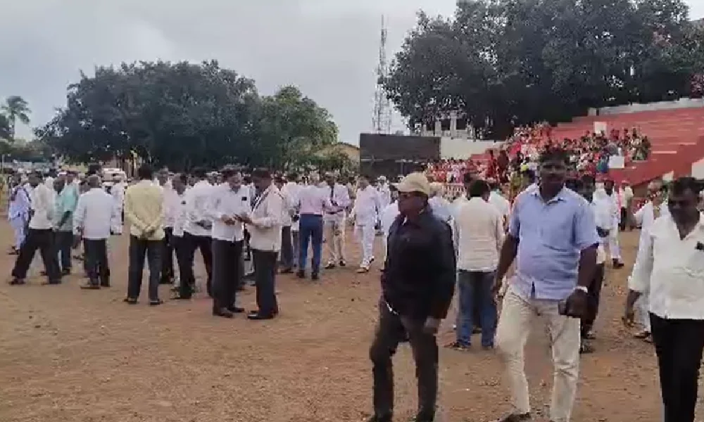 Jain community protest in Chikkodi