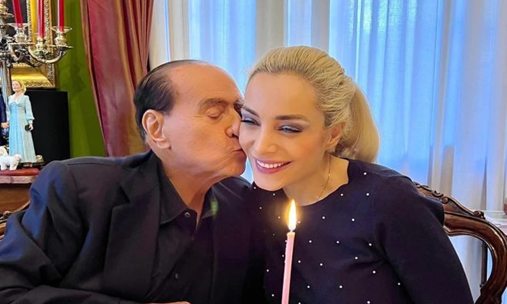 Silvio Berlusconi And Marta Fascina