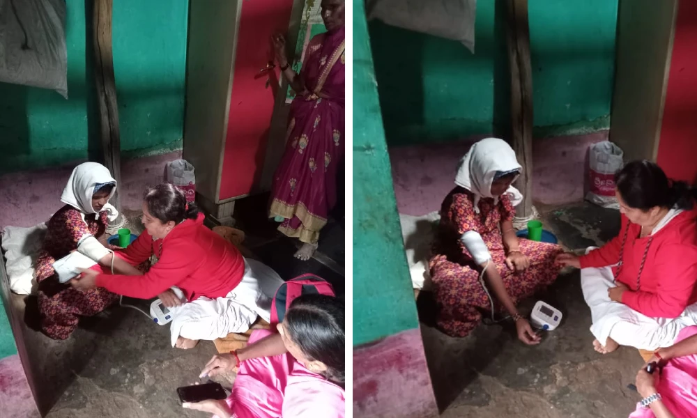Superstitious Belief finaly postpartum women reach her home in tumkur