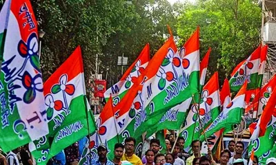 Trinamool Congress party flag