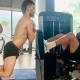 Virat Kohli works hard in Gym