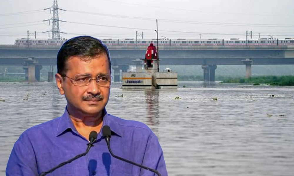 Yamuna Level Rises Flooding Near Kejriwals House