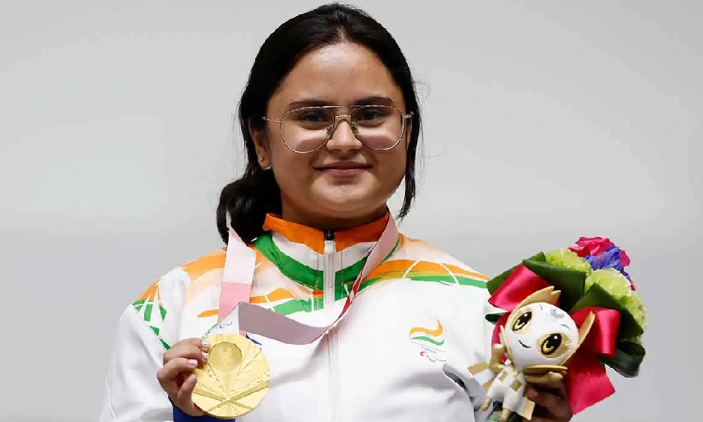 Paralympic Medallist Avani Lekhara