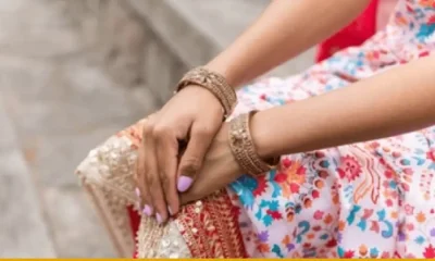 Woman wearing Bangles