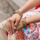 Woman wearing Bangles