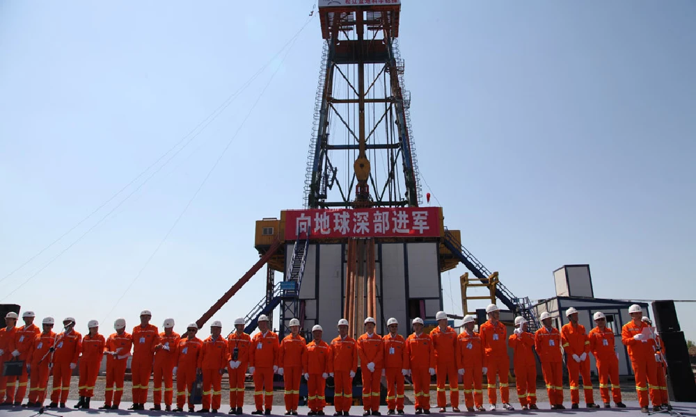 china's deep borehole drilling